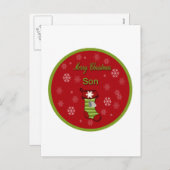 メリークリスマスソン シーズンポストカード (正面/裏面)