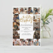 メリークリスマスタイポグラフィ17写真 シーズンカード (スタンド正面)