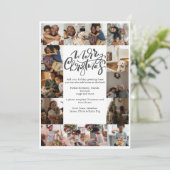 メリークリスマスタイポグラフィ17写真 シーズンカード (スタンド正面)