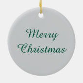 メリークリスマスタコオーナメント セラミックオーナメント (裏面)