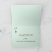 メリークリスマスダイアゴストライプンのグリーティングカード シーズンカード (内部)