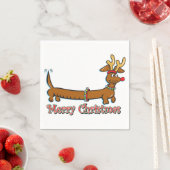 メリークリスマスダシュント スタンダードカクテルナプキン (インサイチュ)