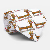 メリークリスマスダシュント ネクタイ (ロール)