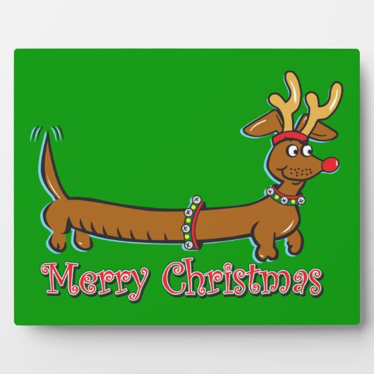 メリークリスマスダシュント フォトプラーク (正面)