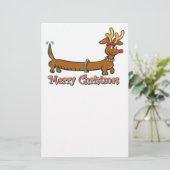 メリークリスマスダシュント 便箋 (スタンド正面)