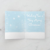 メリークリスマスダックスフントカード シーズンカード (内部)