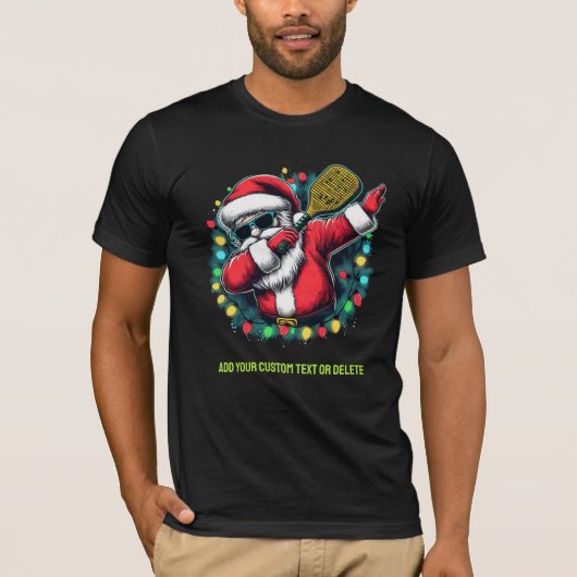 メリークリスマスダビングサンタの漬物屋ギフト Tシャツ (正面)