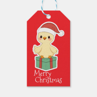 メリークリスマスチキン ギフトタグ