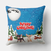 メリークリスマスチワハス クッション (裏面)