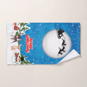 メリークリスマスチワハス バスタオルセット (ハンドタオル)