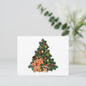 メリークリスマスツリーとオーナメント シーズンポストカード (スタンド正面)