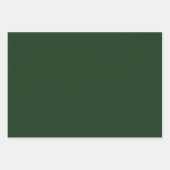 メリークリスマスツリーと霜の降りた雪だるまウォーター色 ラッピングペーパーシート (正面2)