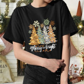メリークリスマスツリーのTシャツメリーとブリッホ Tシャツ