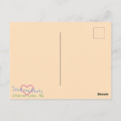 メリークリスマスツリーアンティーク葉書 ポストカード (裏面)