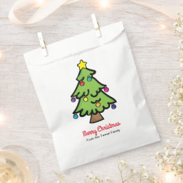 メリークリスマスツリーオーナメント金ゴールドスター フェイバーバッグ