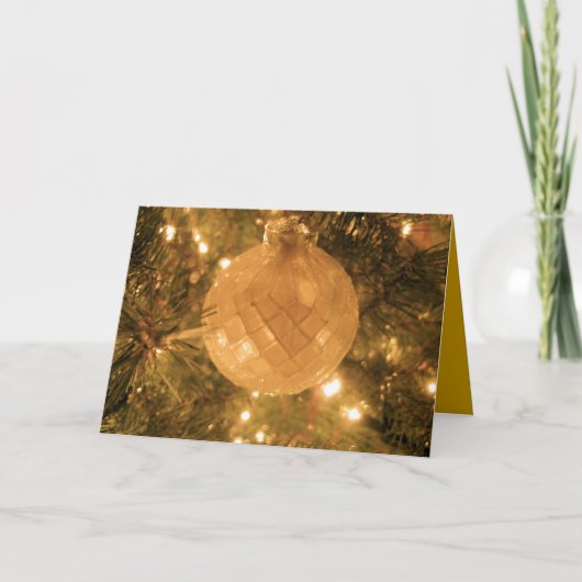 メリークリスマスツリーオーナメント シーズンカード (正面)