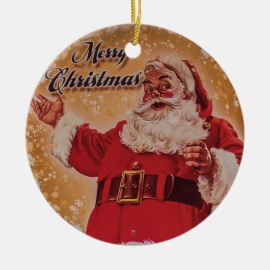 メリークリスマスツリーオーナメント セラミックオーナメント (正面)