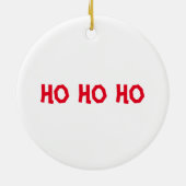 メリークリスマスツリーオーナメント セラミックオーナメント (裏面)