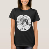 メリークリスマスツリーオーナメント Tシャツ (正面)
