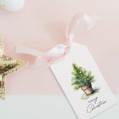 メリークリスマスツリーギフトラベル ギフトタグ