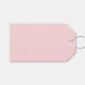 メリークリスマスツリーズカラフルレトロフォント ギフトタグ (正面(横))