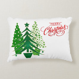 メリークリスマスツリーズピロー アクセントクッション