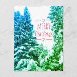 メリークリスマスツリーズヴェルデ葉書 ポストカード
