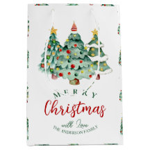 メリークリスマスツリーパターン白い緑の冬
