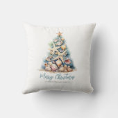 メリークリスマスツリービーチ クッション (裏面)