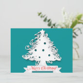 メリークリスマスツリーホリデー シーズンカード (スタンド正面)