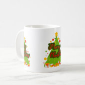メリークリスマスツリーマグカップ コーヒーマグカップ (正面左)