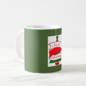 メリークリスマスツリーマグカップ コーヒーマグカップ (正面左)