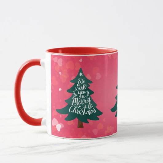 メリークリスマスツリーマグ マグカップ (左)