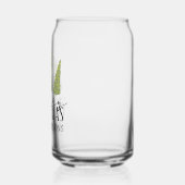 メリークリスマスツリーモダンスクリプトの休日 ガラス缶 (左)