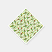 メリークリスマスツリーライトオーナメント お洒落 スタンダードカクテルナプキン (角)