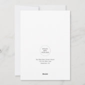 メリークリスマスツリー企業のカード（祝日のみ） シーズンカード (裏面)