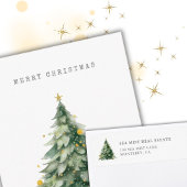 メリークリスマスツリー企業のカード（祝日のみ） シーズンカード