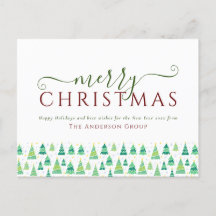 メリークリスマスツリー企業の事業