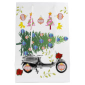 メリークリスマスツリー抱き枕 ミディアムペーパーバッグ (裏面)