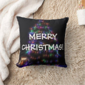 メリークリスマスツリー枕 クッション (ブランケット)