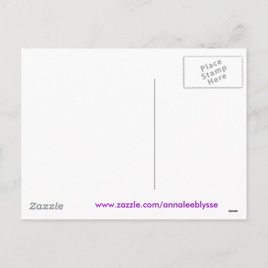 メリークリスマスツリー灯はがき シーズンポストカード (裏面)