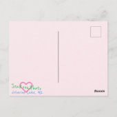 メリークリスマスツリー葉書 ポストカード (裏面)