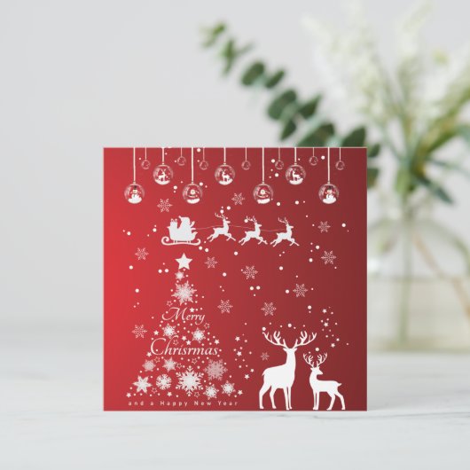 メリークリスマスツリー雪片、トナカイ (スタンド正面)