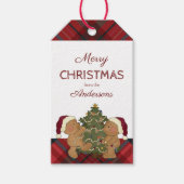 メリークリスマスツリー飾ズ ギフトタグ (正面)