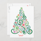 メリークリスマスツリー2013はがき シーズンポストカード (正面/裏面)