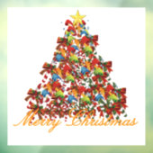 メリークリスマスツリー ウィンドウサイン (シート3)