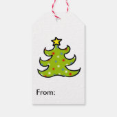 メリークリスマスツリー ギフトタグ (裏面)
