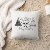 メリークリスマスツリー クッション (ブランケット)
