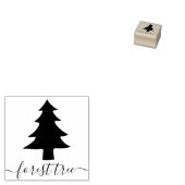 メリークリスマスツリー シンプル ラバースタンプ (押印)