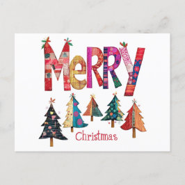 メリークリスマスツリー シーズンポストカード